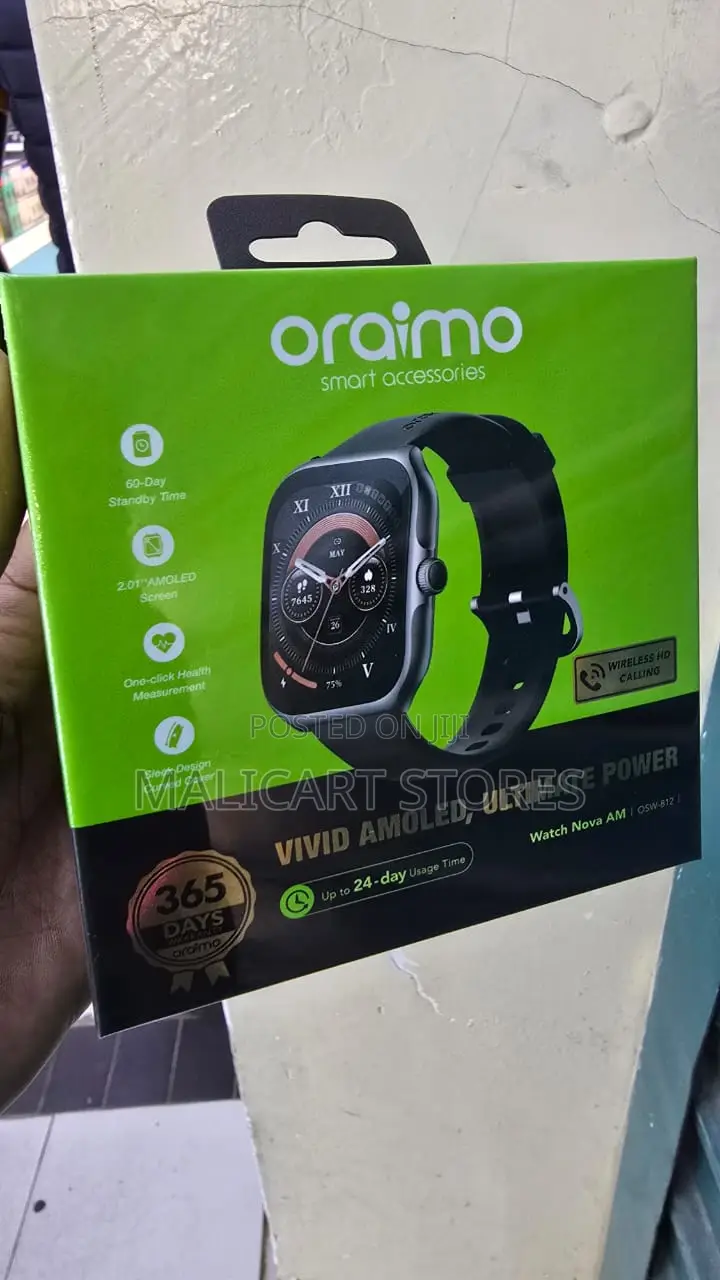 Oraimo Osw-812 Nova Am 2.01 Amoled Watch.
