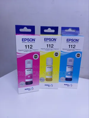 Epson Ink 112 Coloured Magenta,Cyan and Yellow