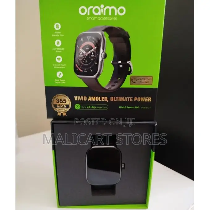 Oraimo Osw-812 Nova Am 2.01 Amoled Watch.