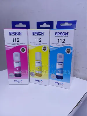 Ink Colours Epson 112 Magenta, Cyan and Yellow Epson 112