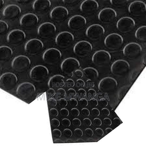 Floor Protection Rubber Coin Studded Mats
