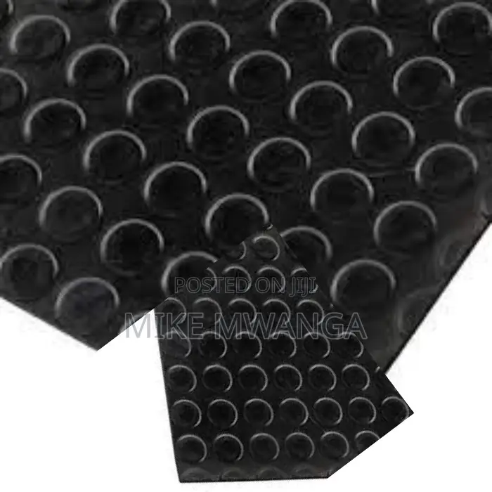 Floor Protection Rubber Coin Studded Mats