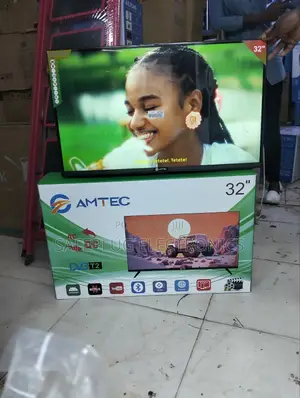 Amtec 32" Smart Tv – Ac/Dc, DVB-T2, Youtube Usb