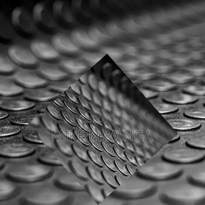 Easy Cleaning Rubber Coin Studded Mats