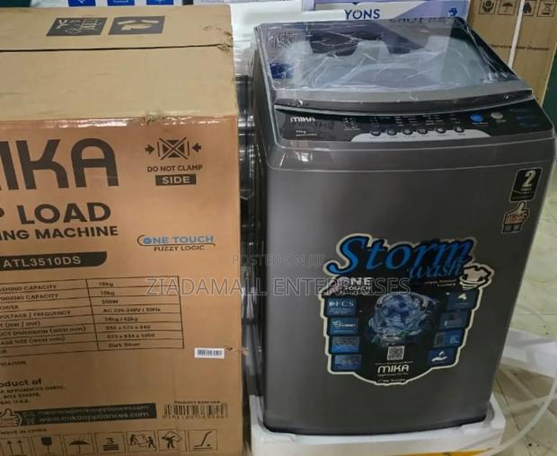 Upgrade Your Laundry Mika 10kg Fully Automatic Top Loa 