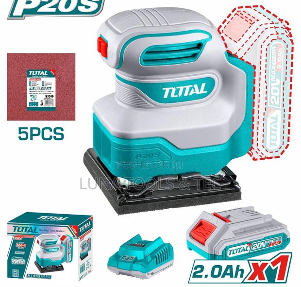 Total Tshsli20141 Cordless Sheet Sander 20v