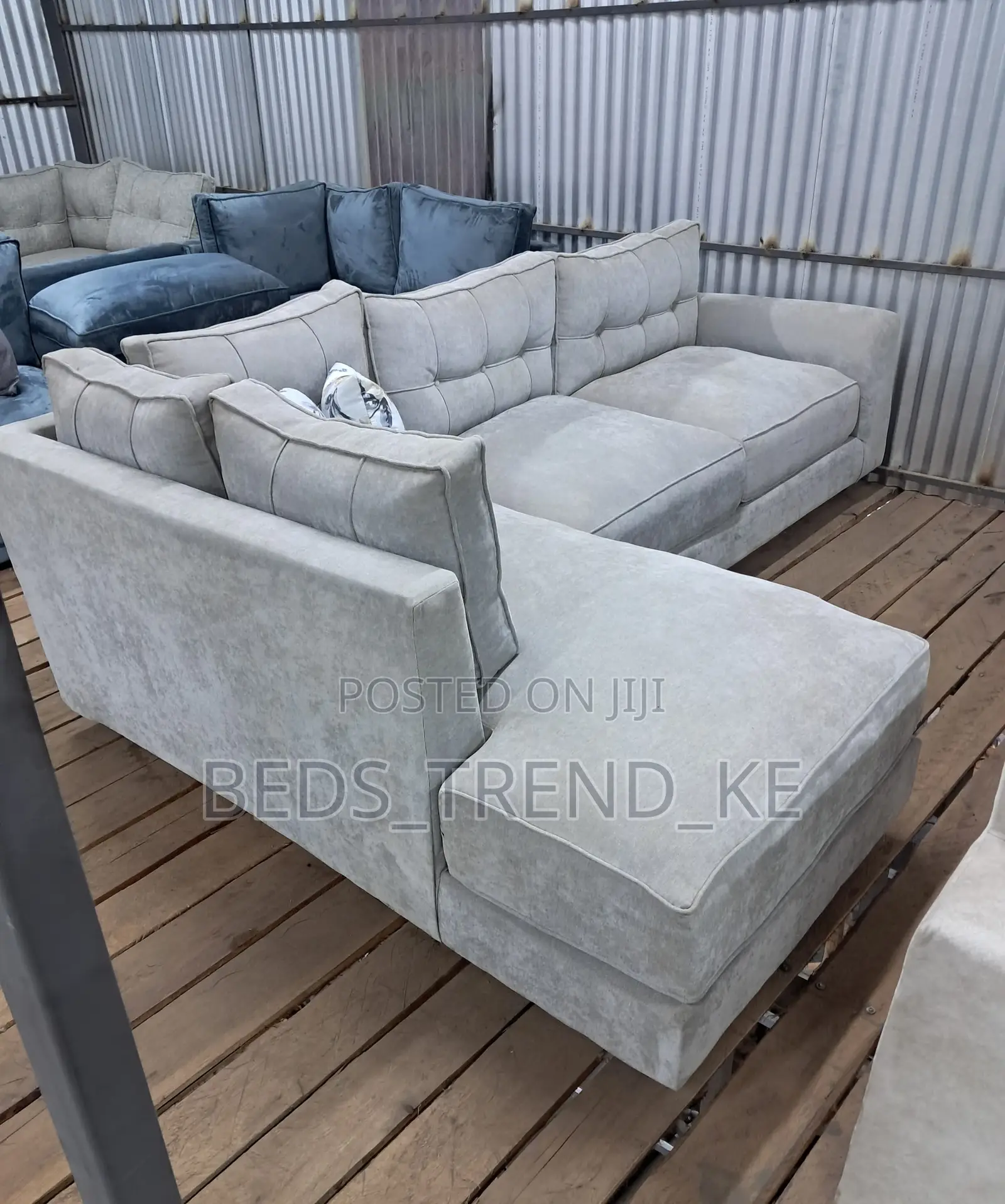 Stylish Modern 6 Seater L Seat