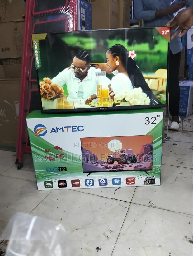 Amtec 32" Hd Smart Tv – Ac/Dc, Hdmi Bluetooth - main view