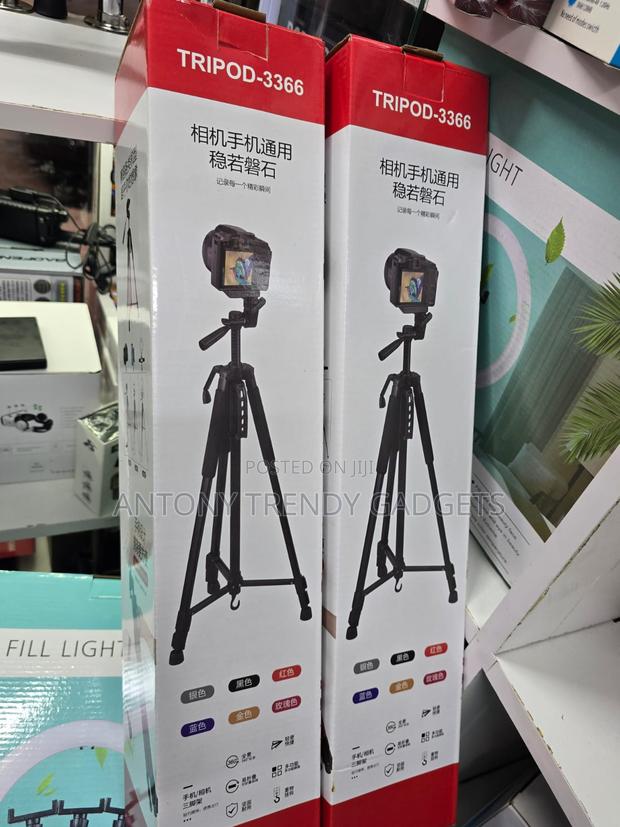 3366 Portable Tripod With Quick Release Plate For Youtube - main view