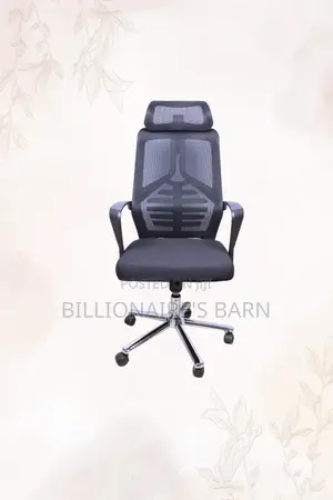 Office Chair; High-Back Executive Mesh-Back Chair