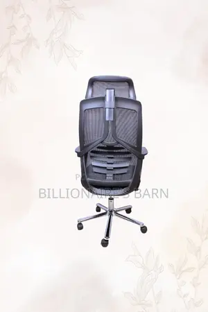 Office Chair; High-Back Executive Mesh-Back Chair