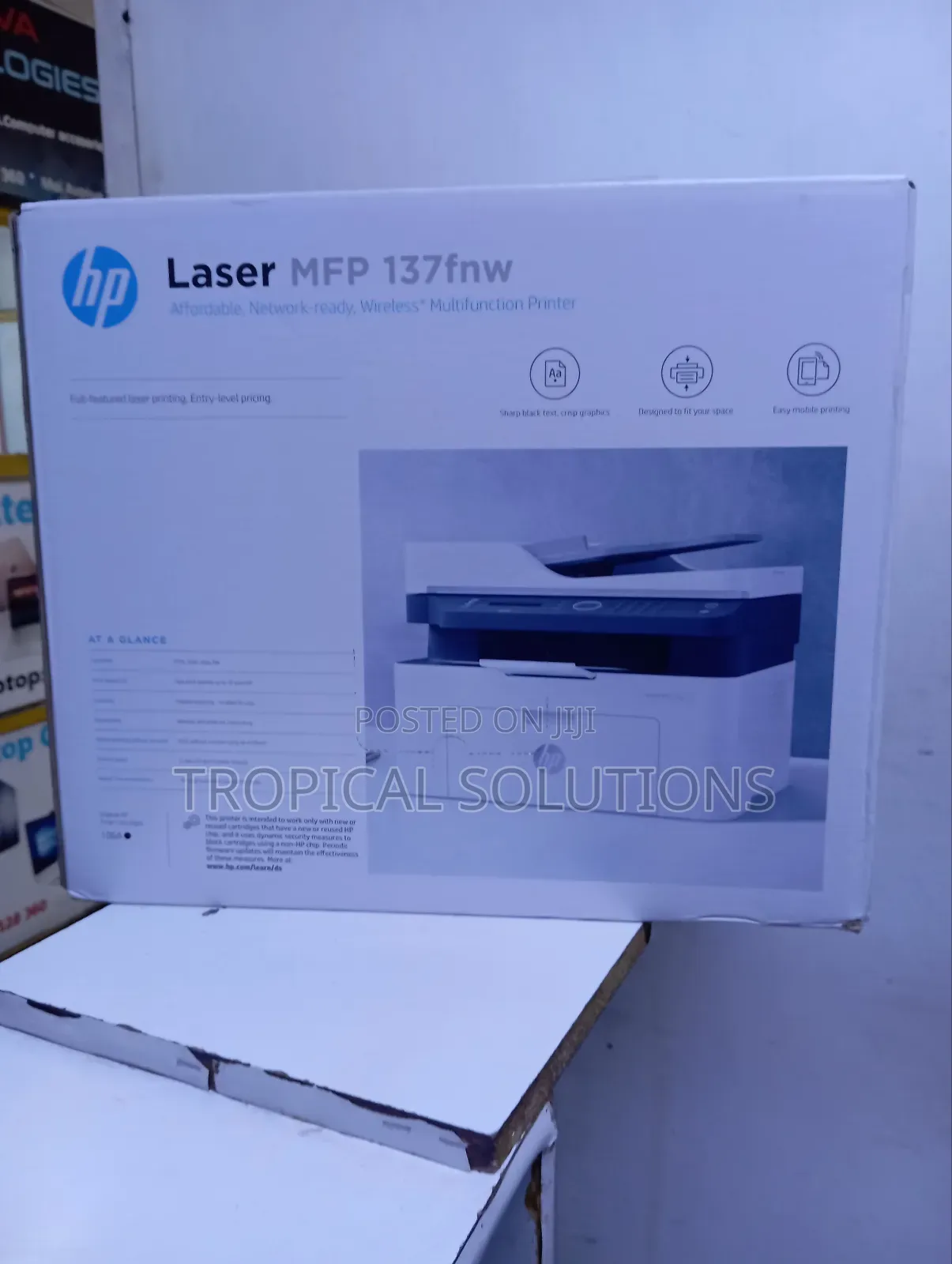 Hp MFP 137fnw Laser Printer 137fnw