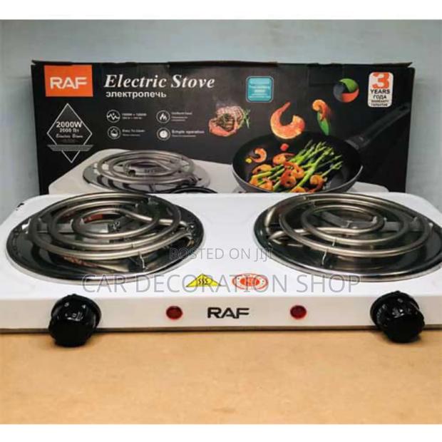 2 Burner Spiral Electric Hot Plate