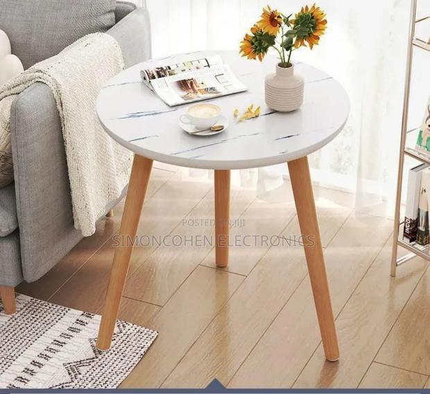 Marble Round Coffee Table - thumbnail 4