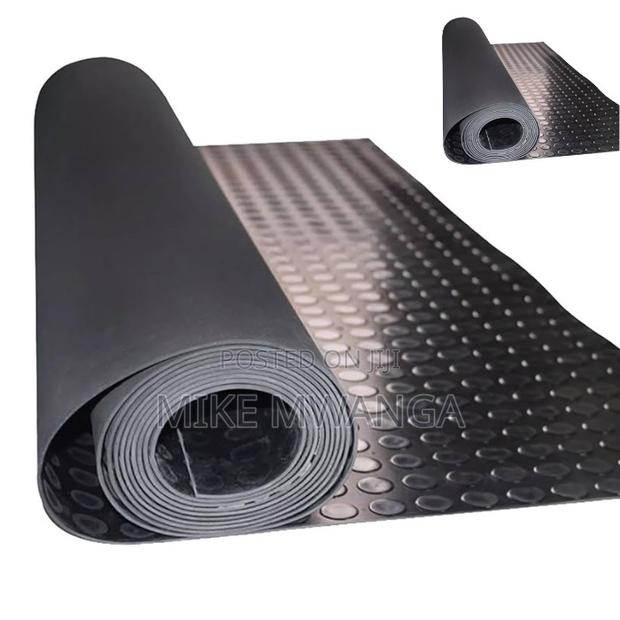 65±5 Shore a Rubber Coin Studded Mats - main view