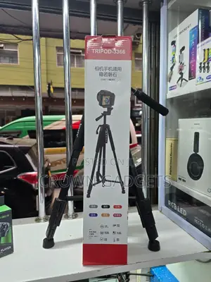 Multi-Functional 3366 Tripod With Holder for Tiktok Vlogs