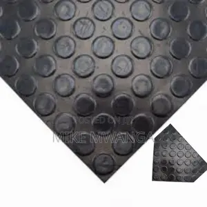 Shock Absorption Rubber Coin Studded Mats