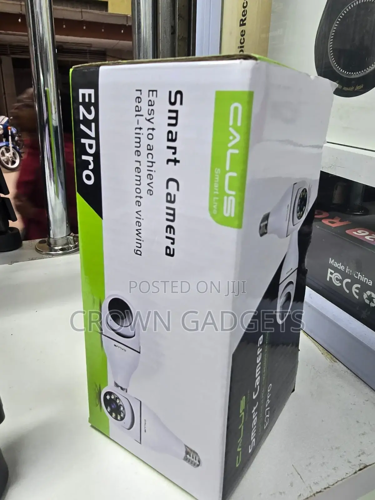 Calus E27 Wireless Smart Security Camera With Live Viewing
