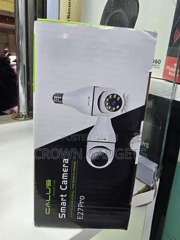 E27 Smart Camera – Light Bulb Surveillance With App Control - main view