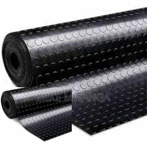 Commercial Flooring Rubber Coin Studded Mats - main view