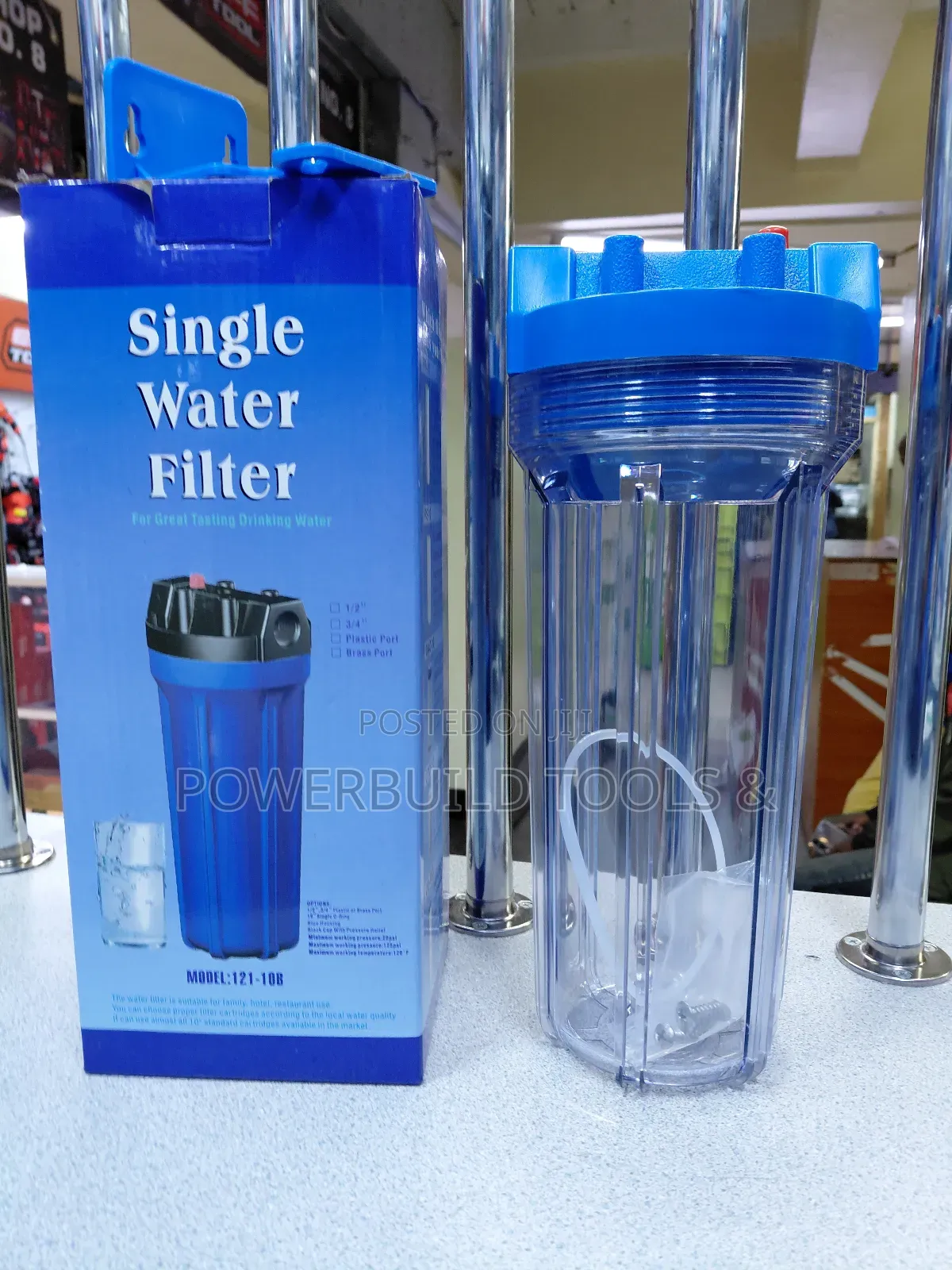 Dayliff Single Sediment Waterfilter Clear