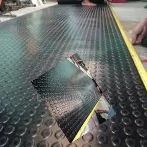 Oil Resistant Rubber Coin Studded Mats