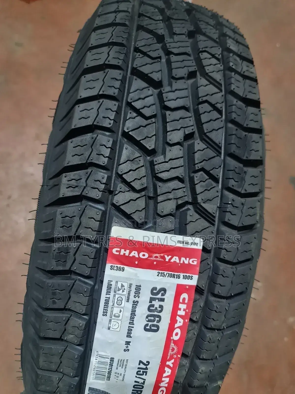215 /70 R16 Chaoyang Tyres (Sl369) All Terrrain.