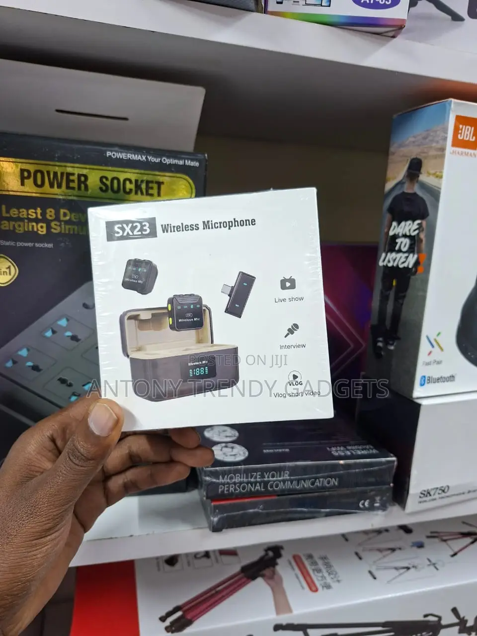 Sx23 Wireless Mics For iPhone & Android