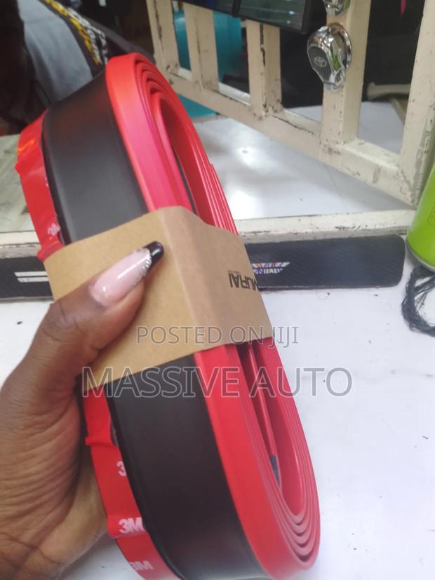 Red Lining Front Bumper Lip/ Samorai Front Bumper Lip - thumbnail 3