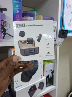 Sx23 Wireless Mics for Vlogging Content Creators
