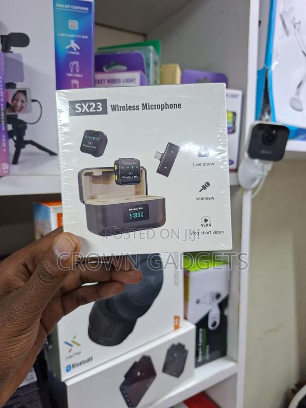 Sx23 Wireless Mics for Vlogging Content Creators - main view