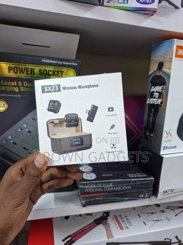 Sx23 Wireless Mics for Vlogging Content Creators - thumbnail 2