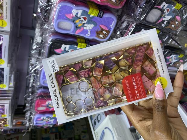 Glit Tecno Spark 8c Detachable Sparkle Diamond Print Case - thumbnail 3