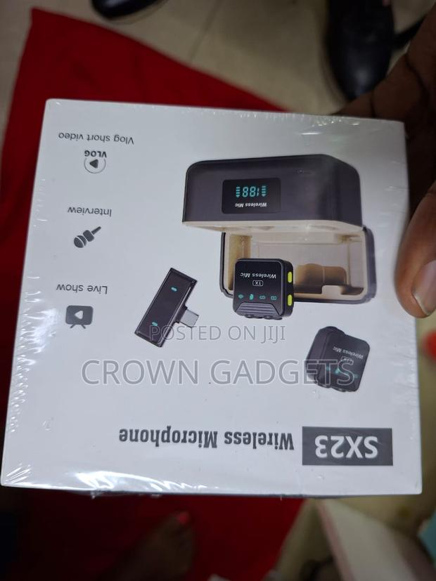 Sx23 Wireless Lavalier Mic for iPhone/Android - main view