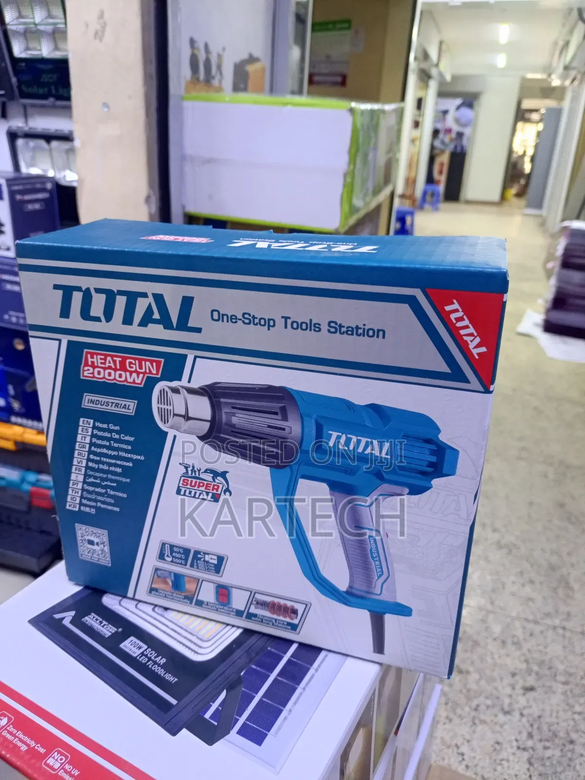 Total 2000w Heat Gun With 3 Temperature Settings