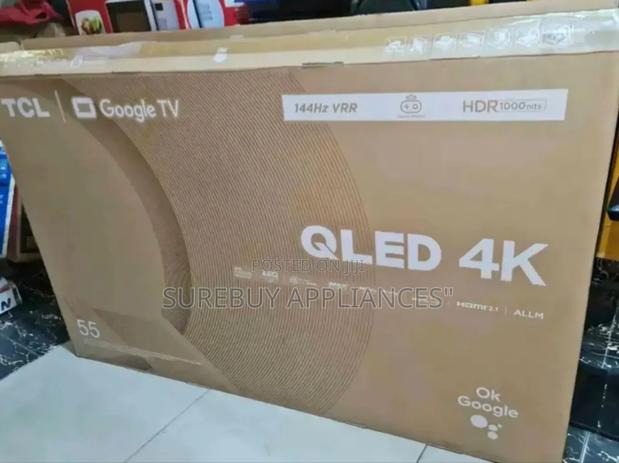 TCL 55′′ C655 (New 2024) Qled Pro Smart Google Tv – 55c655