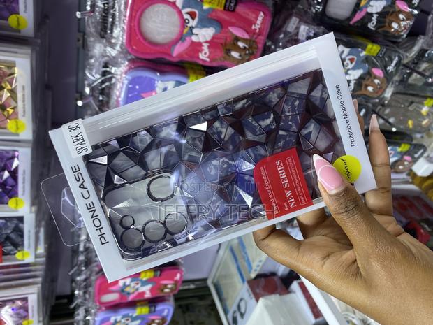 Sparkle Tecno Spark 8c and Detachable Diamond Print Case - thumbnail 2