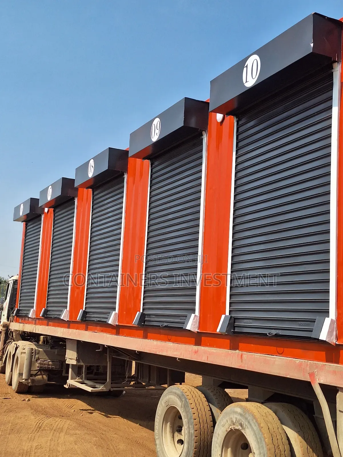 Container Stalls Ready for Chumvi- Shipping Container Refine