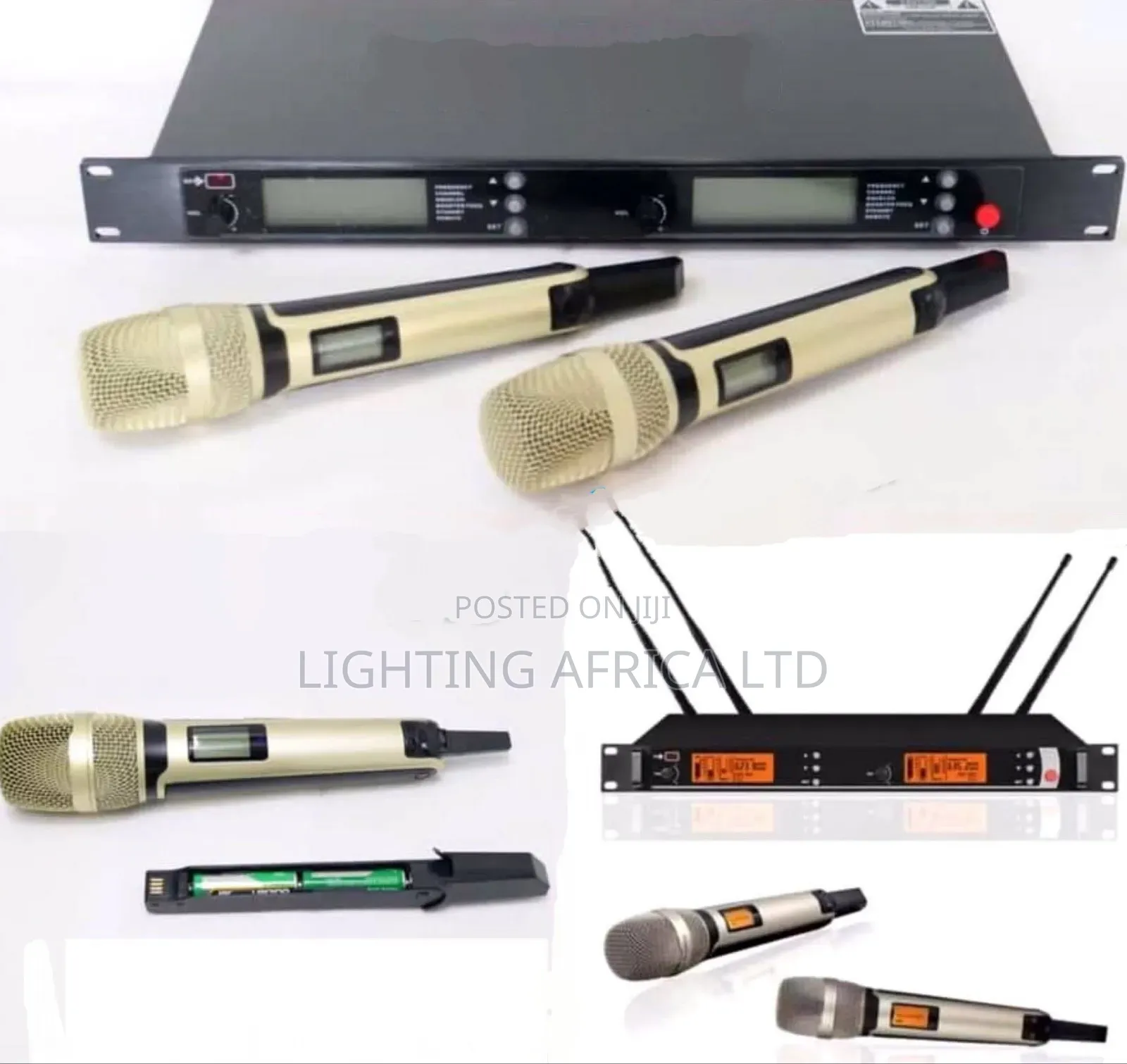 SKM 9000 Sennheiser 300 Metres Frequency Dual Wireless Microphone