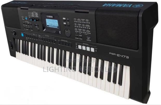New Model PSR E473 Yamaha 61 Keys Multi Purpose Keyboard Original - main view