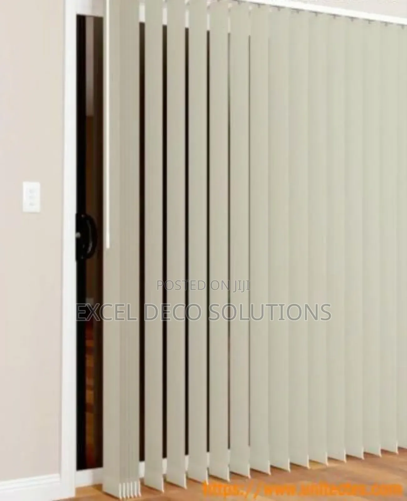 Sleek Durable Vertical Window Blinds – Easy Maintenance!