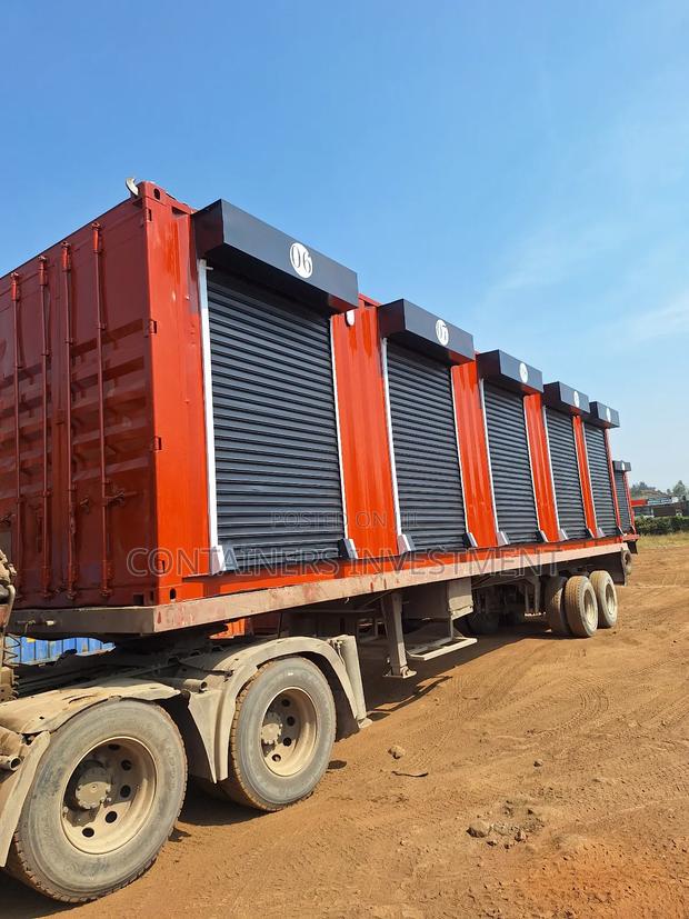 Shipping Container Stalls- Our Main Specialization. - main view