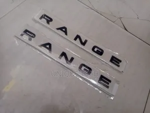 Premium Chrome Range Emblem/Stickers– Universal Fit