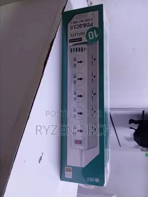 Lightwave 10ways Extension With Surge Protector ! 10ways
