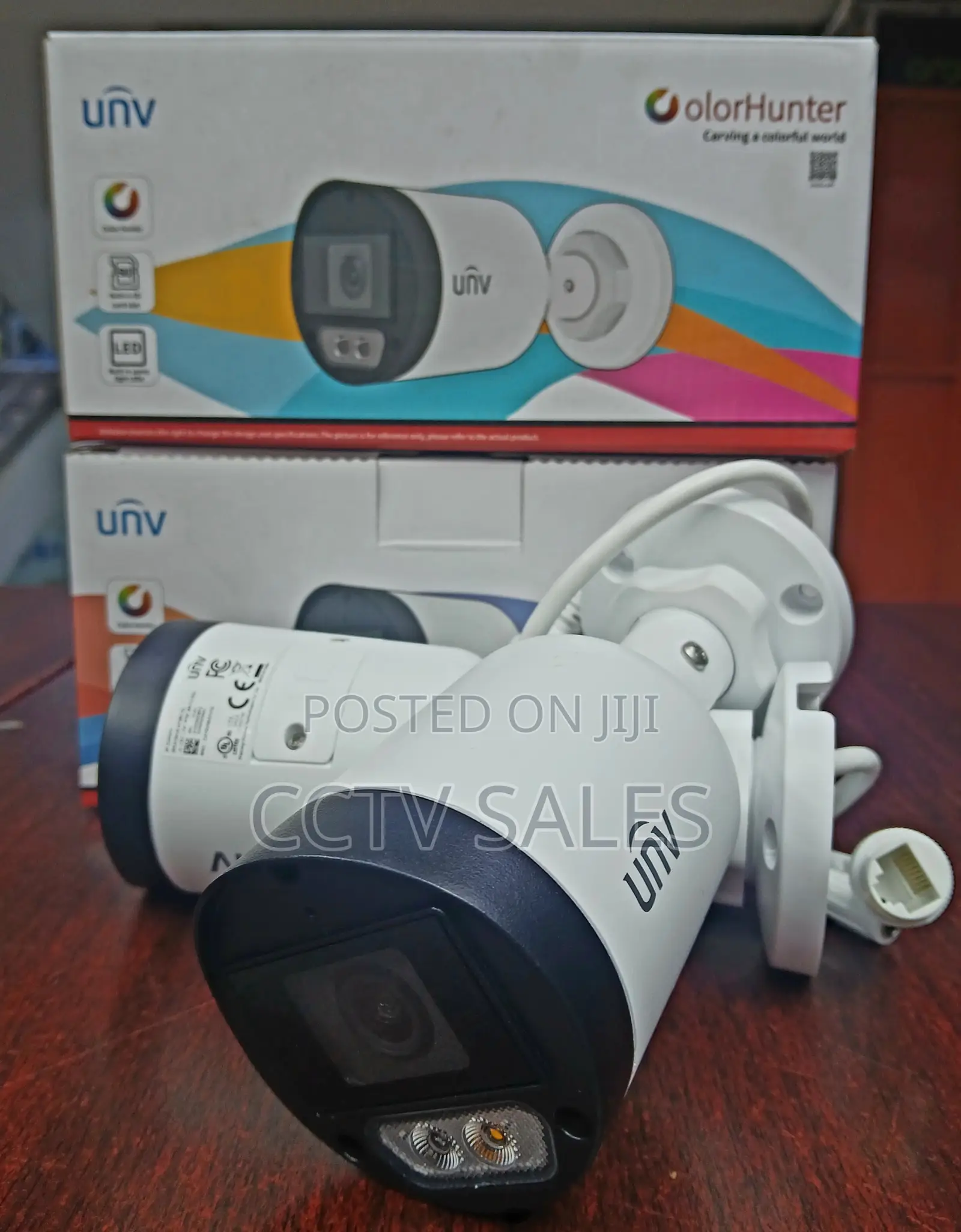Built in Sd Card Slot Color Hunter 4mp Uniview Outdoor Camer