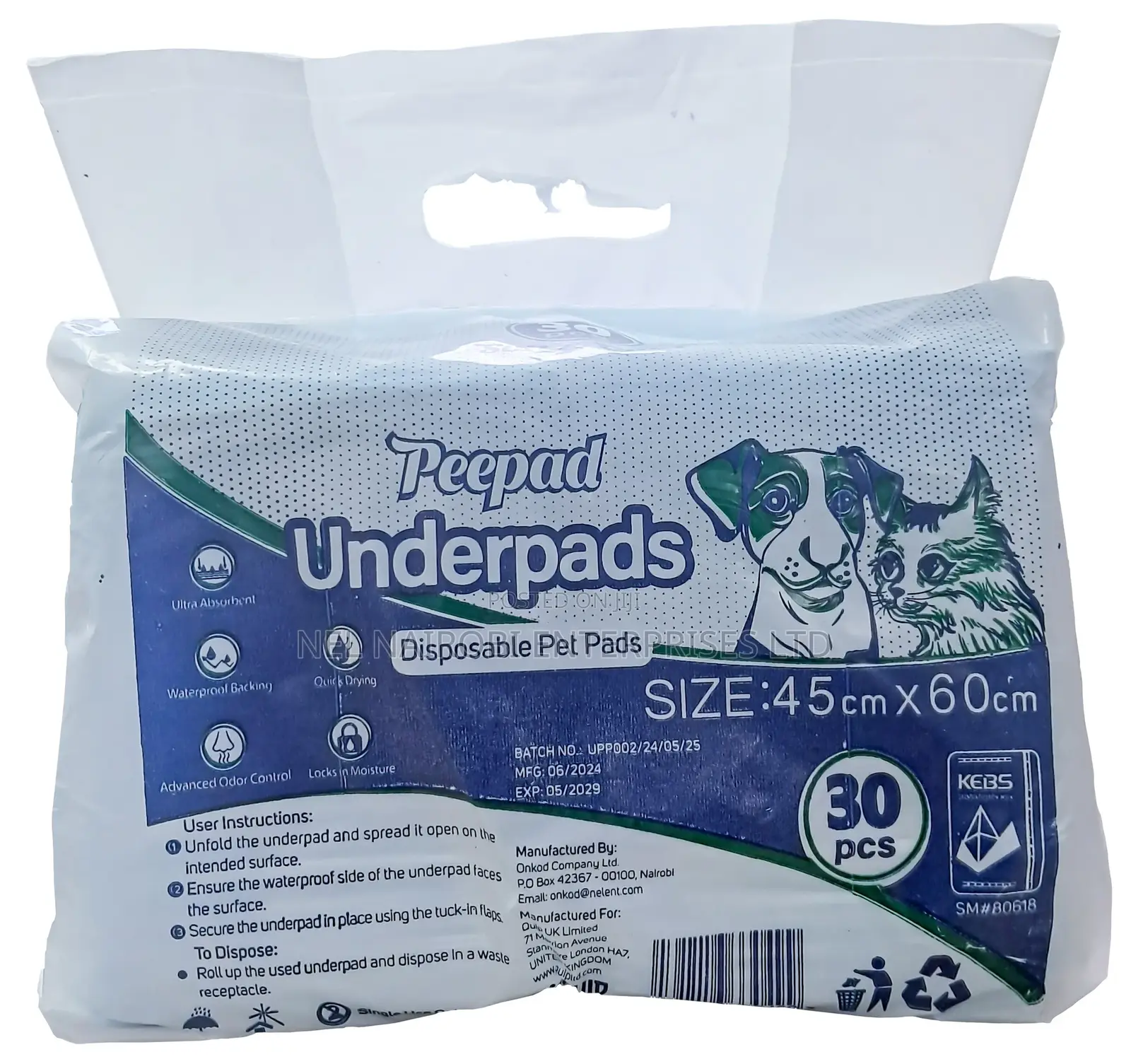 Disposable Peepads