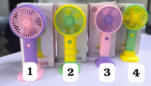 Rechargeable Hand Fans - main view