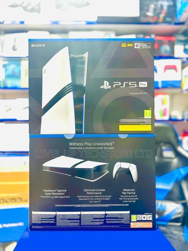 Playstation 5 Pro Console - main view