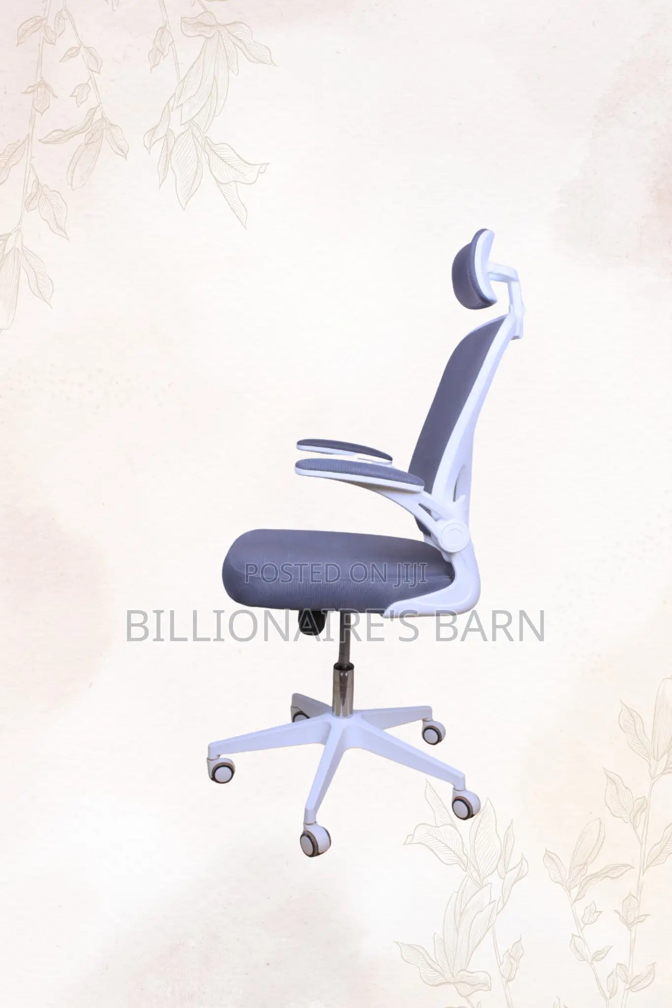 Ergonomic Office Computer Chair-White