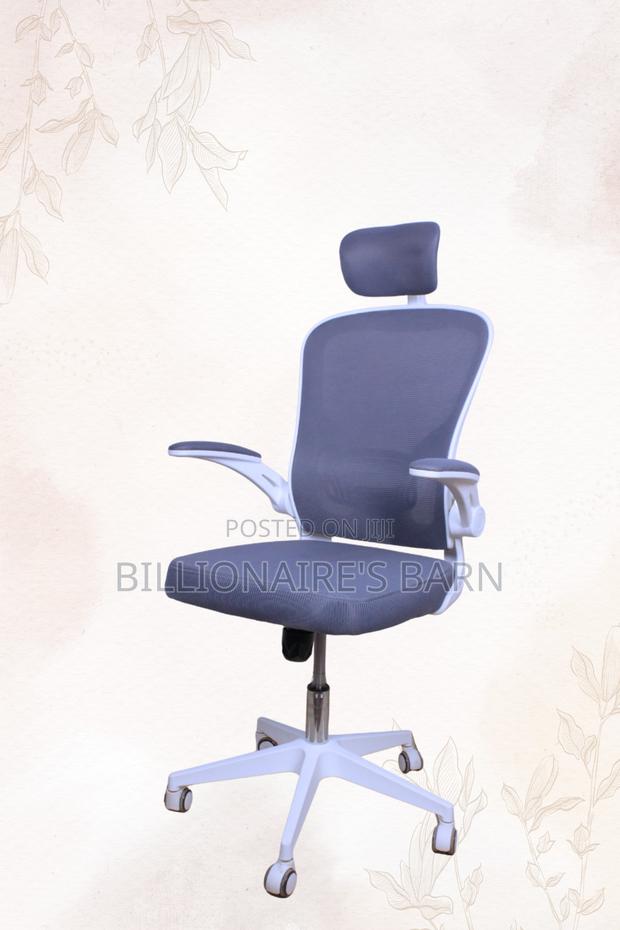 Ergonomic Office Computer Chair-White - thumbnail 2
